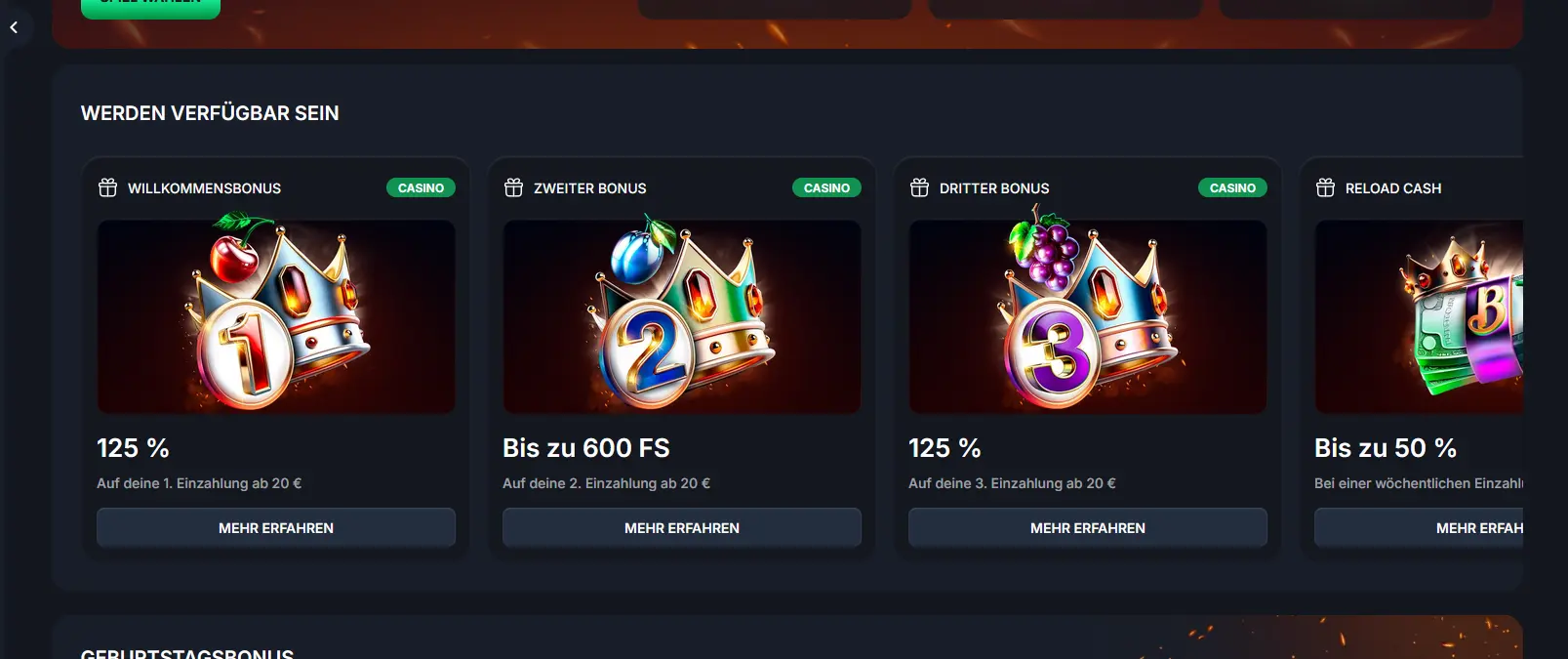 Beef Casino Willkommensbonus bis zu 600 Euro plus 250 Freispiele