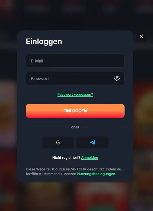 Beef Casino Login – Einloggen per Browser oder Mobilgerät